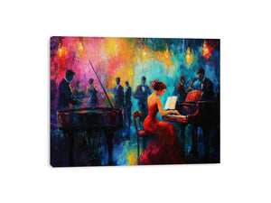 elegant evening Canvas Print