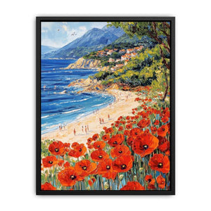 Poppies beach 11  Painting