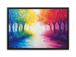 Colorfull Trees 11  Painting