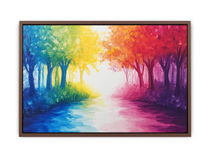 Colorfull Trees 11  Poster