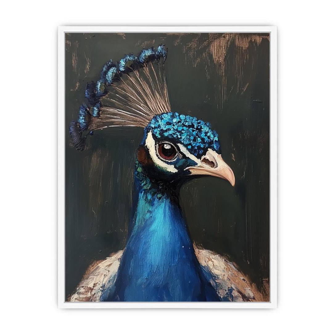 Peacock 21 Framed Print