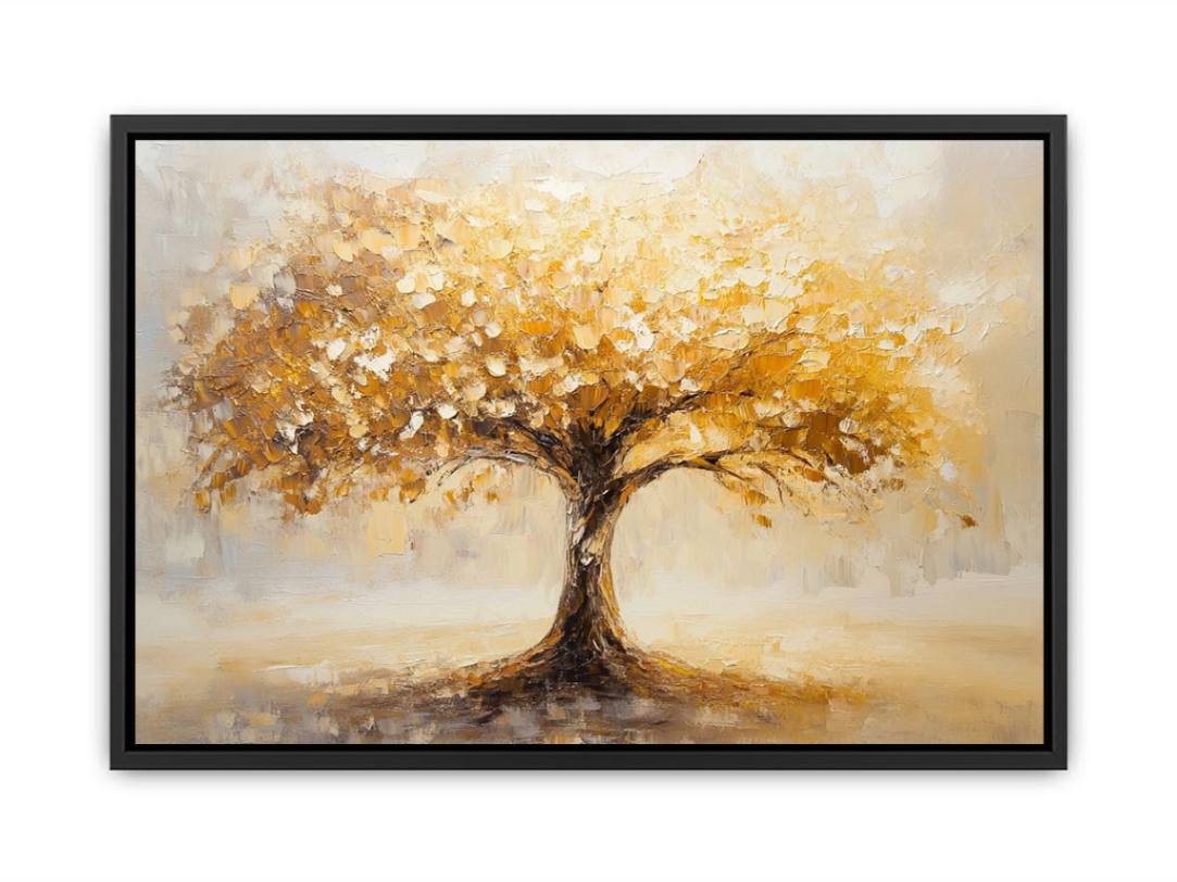 Golden Tree  Painting
