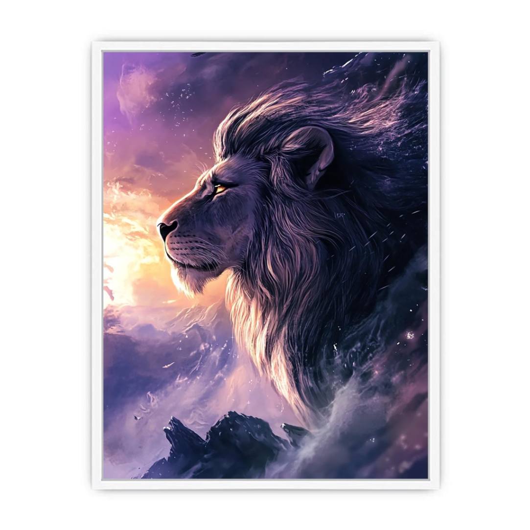 Lion 21 Framed Print