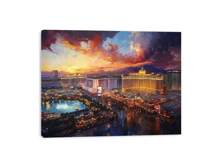 Vegas  Canvas Print