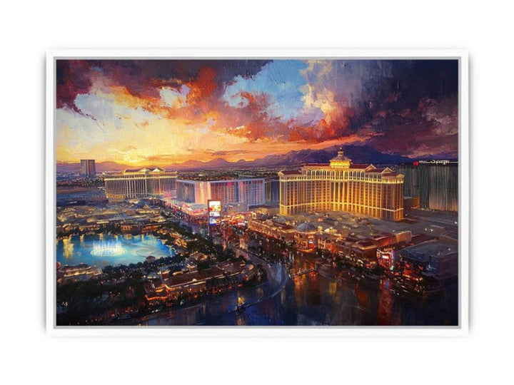 Vegas  Framed Print