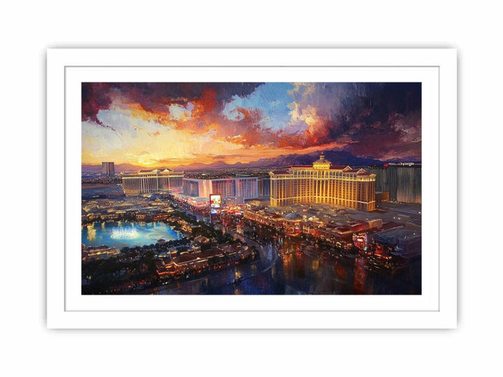 Vegas  Streched canvas