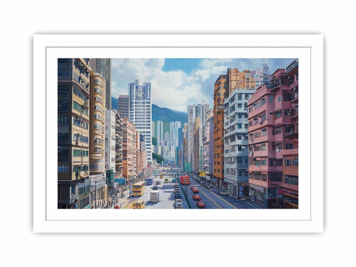 Hongkong 12 Streched canvas
