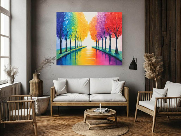 Rainbow Trees 