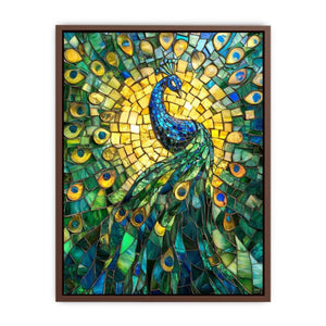 Mesmerizing peacock  Poster