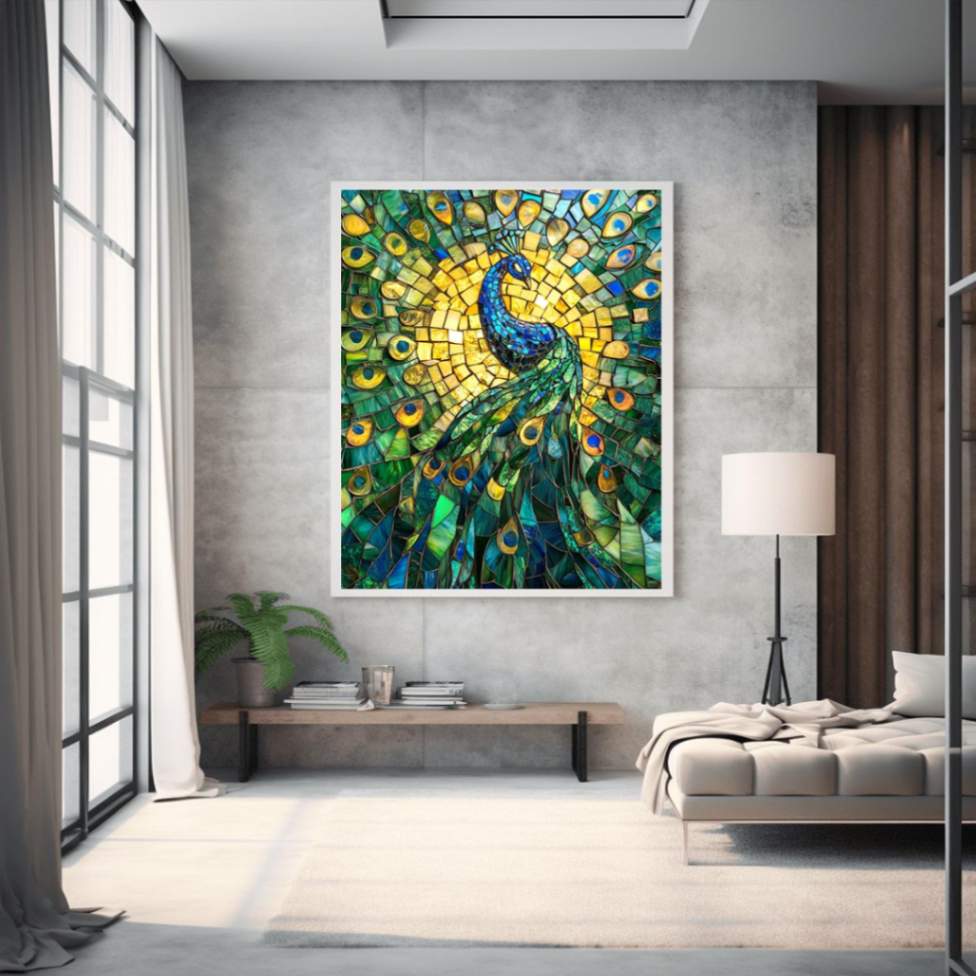 Mesmerizing peacock 