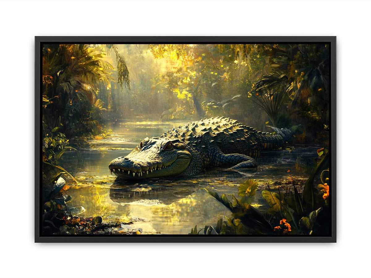 Freshwater Crocodile  Painting