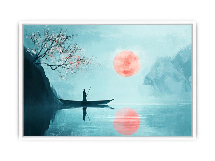 Pink Moon Framed Print