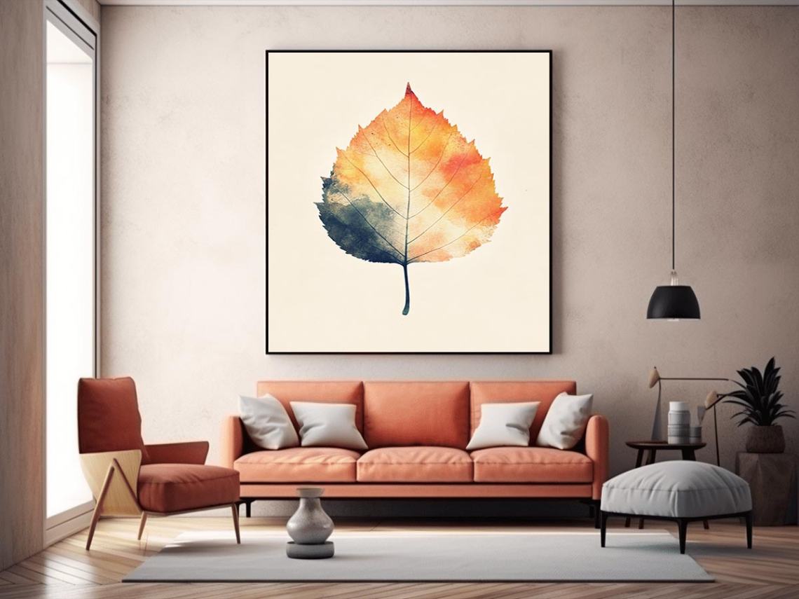 minimalist leaf 