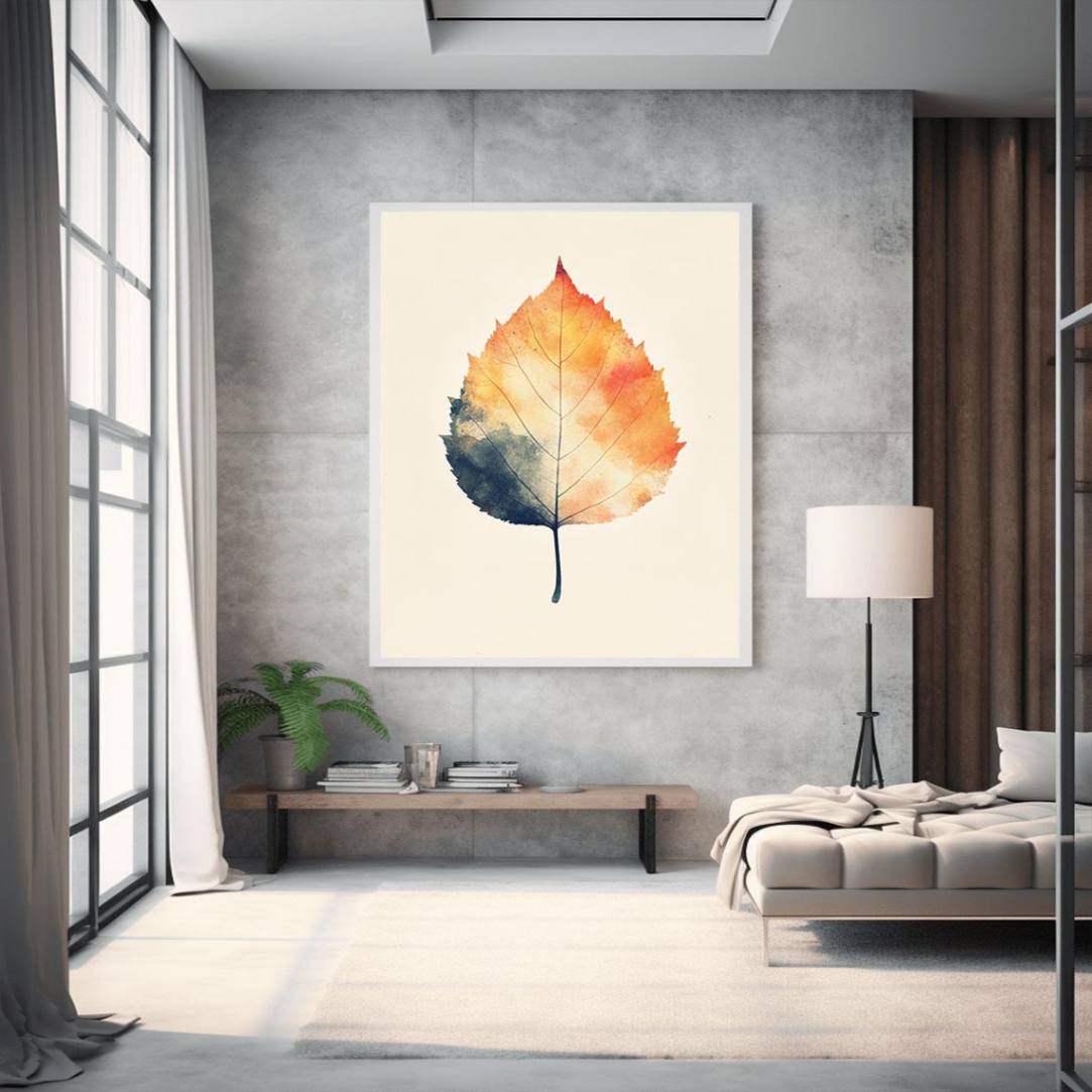 minimalist leaf 