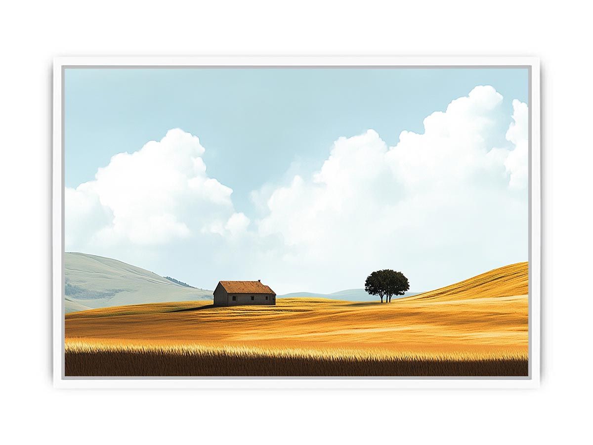 Decent Landscape Framed Print