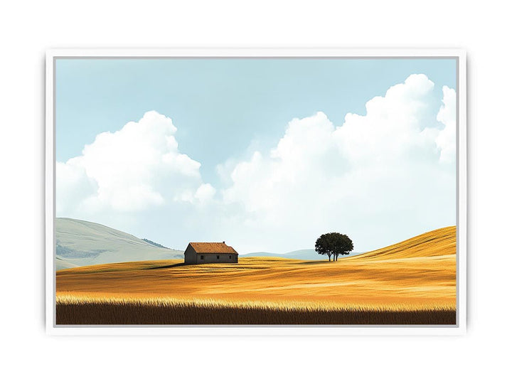 Decent Landscape Framed Print