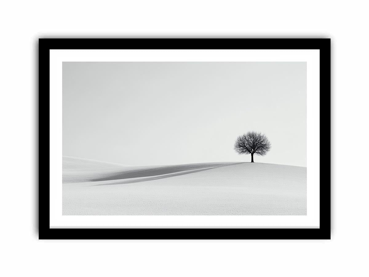 The Lonely Tree  Art Print
