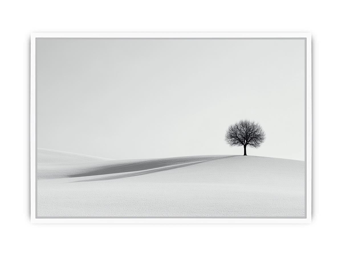 The Lonely Tree Framed Print