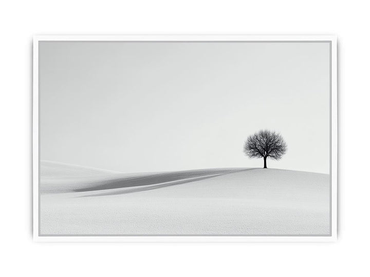 The Lonely Tree Framed Print