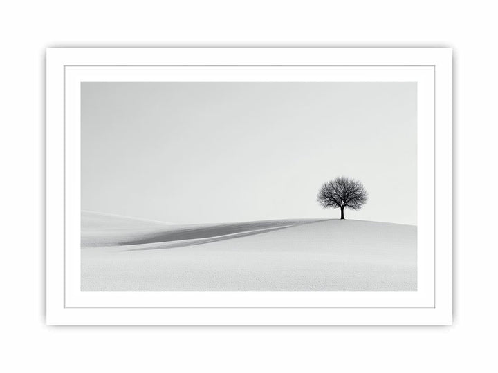 The Lonely Tree Streched canvas