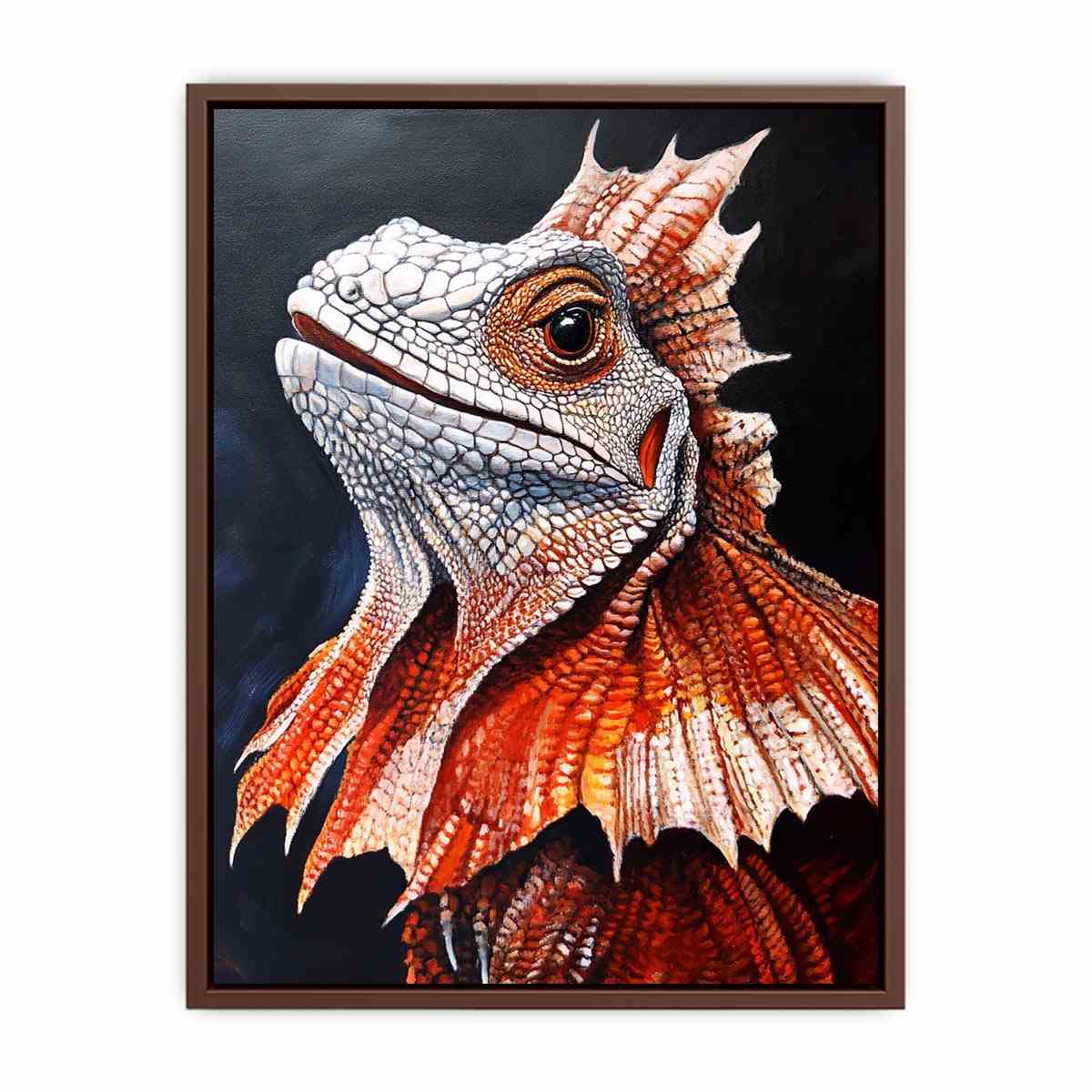 Frilled Neck Lizard  Poster