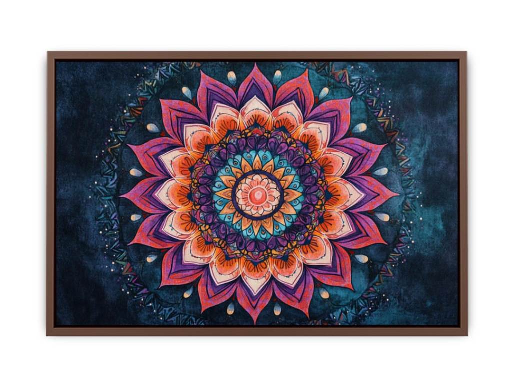 Mandala 8  Poster