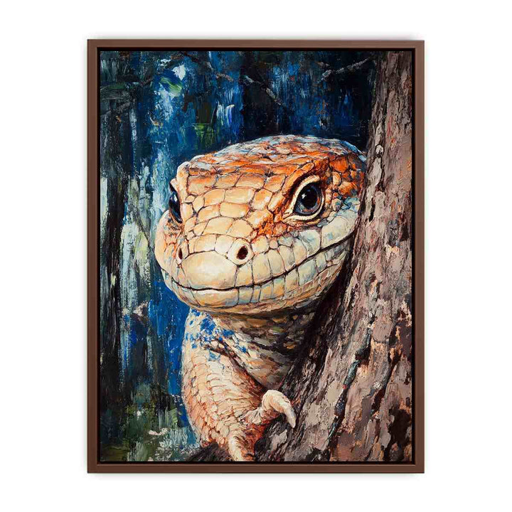 Blue-Tongued Skink  Poster