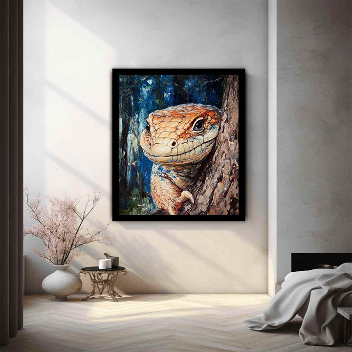 Blue-Tongued Skink 