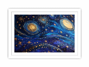 Night yantra Streched canvas
