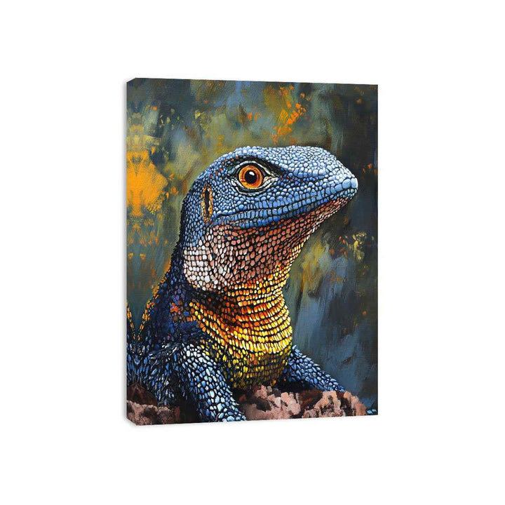 Goanna (Monitor Lizard) Canvas Print