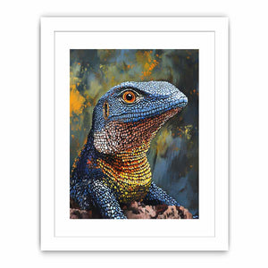 Goanna (Monitor Lizard) Streched canvas