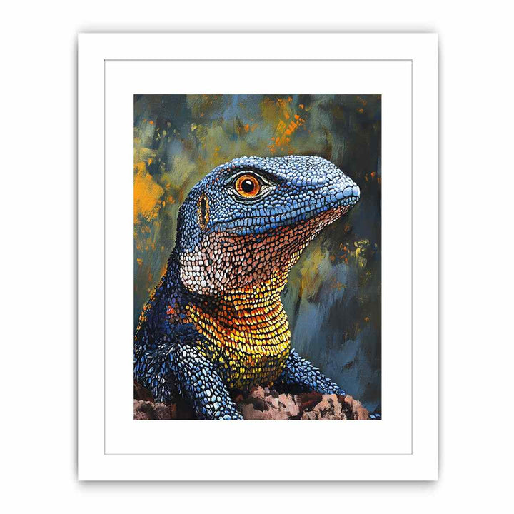 Goanna (Monitor Lizard) Streched canvas
