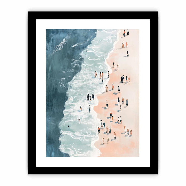 Beachgoer  Art Print