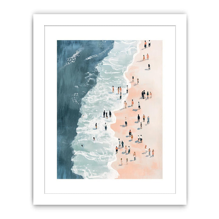 Beachgoer Streched canvas