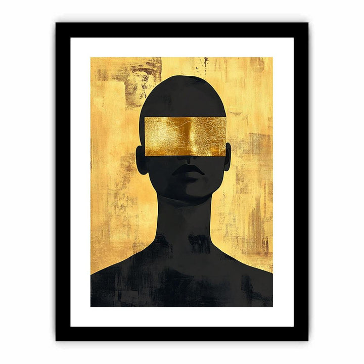 Eye closed  Art Print