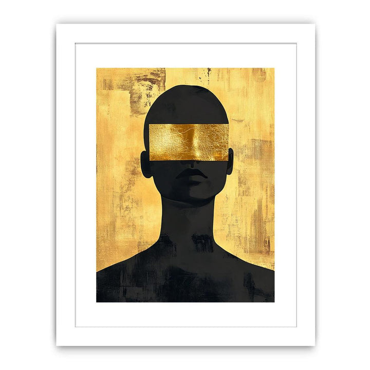 Eye closed Streched canvas