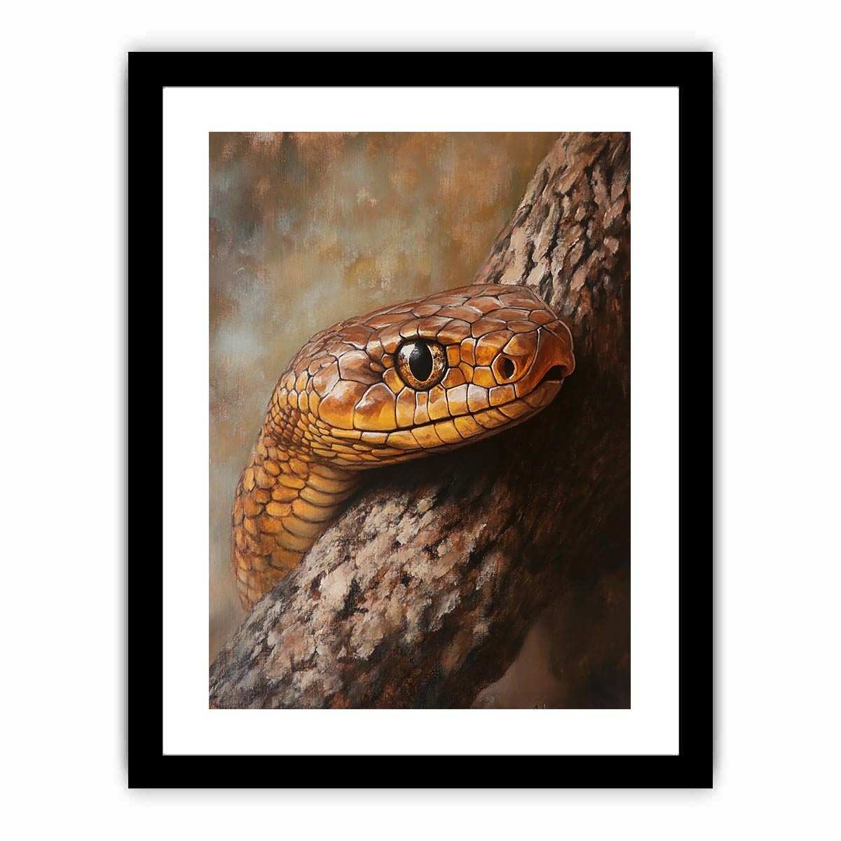 Eastern Brown Snake  Art Print
