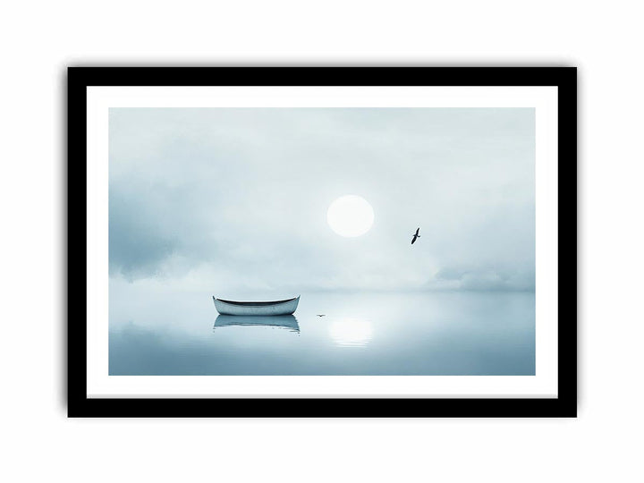 canoe  Art Print