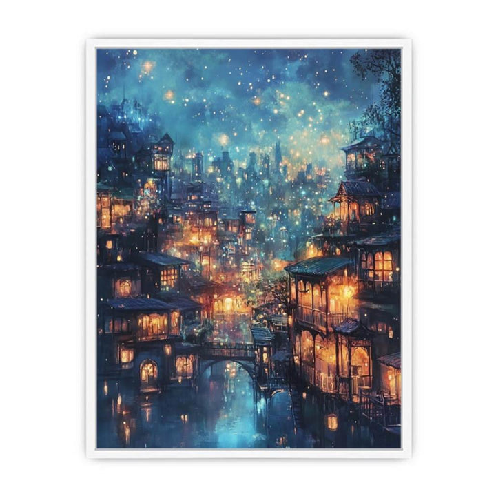 Gloomy Street Framed Print