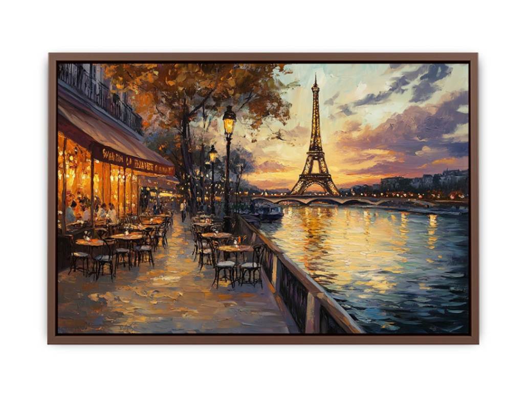 Paris riverside  Poster