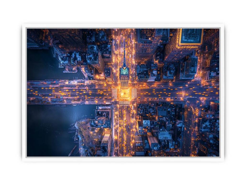 new york 44 Framed Print