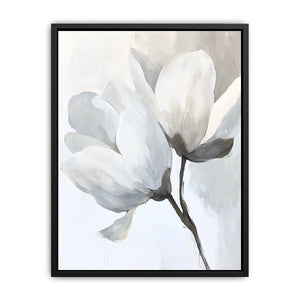 White Petals  Painting