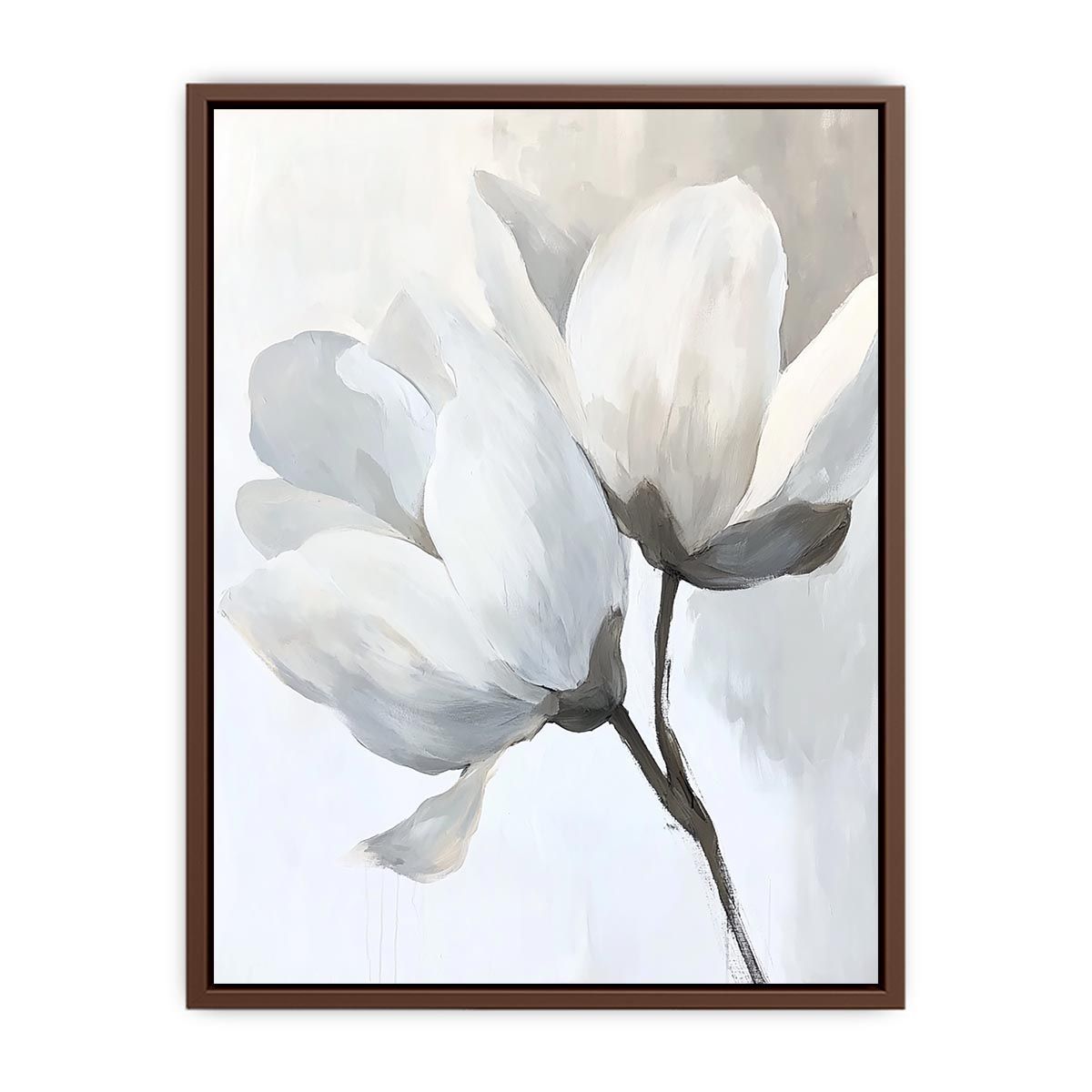 White Petals  Poster
