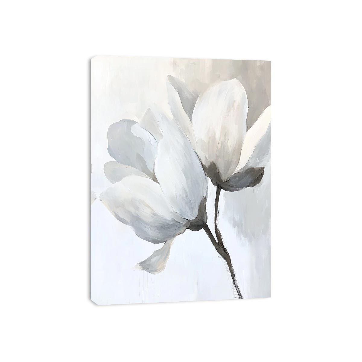 White Petals Canvas Print