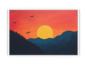 sundown  Framed Print