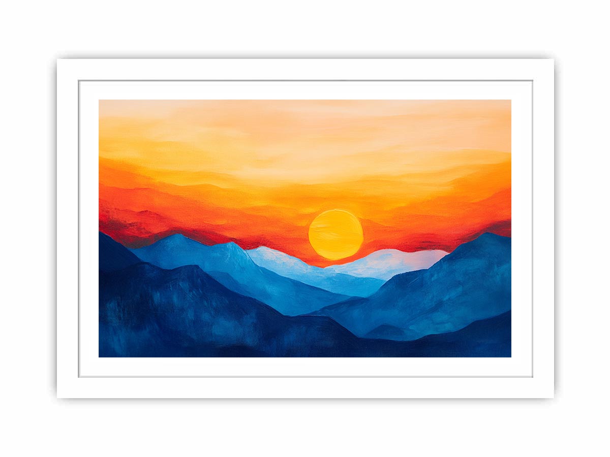 eventide Streched canvas