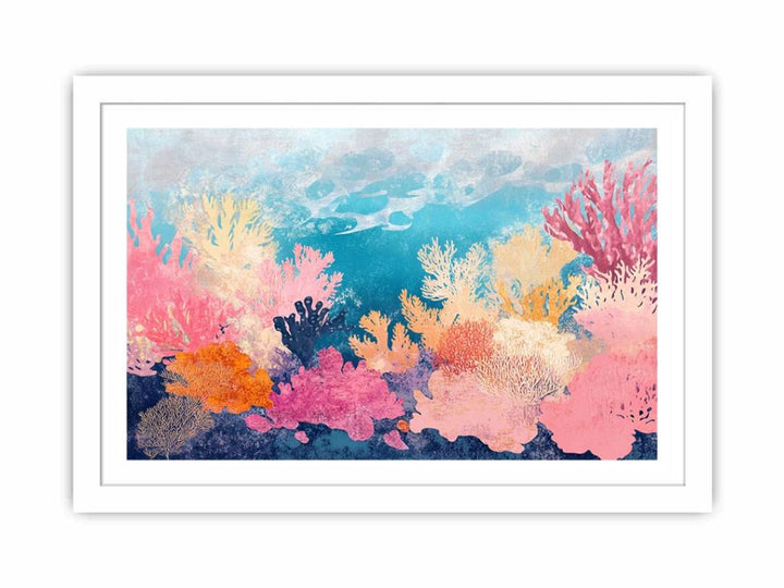 rainforests of the sea Streched canvas