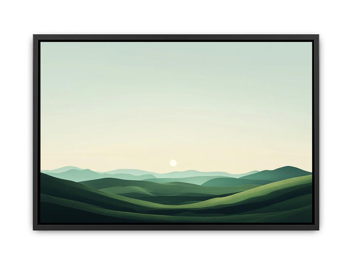Green landscape  Painting