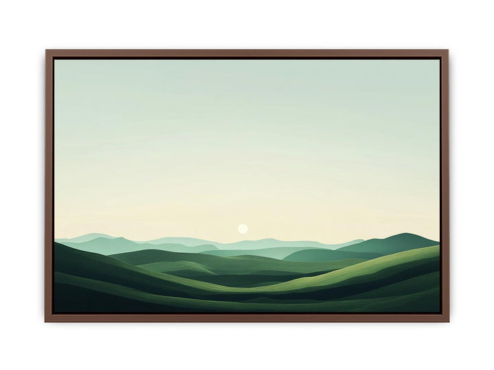 Green landscape  Poster
