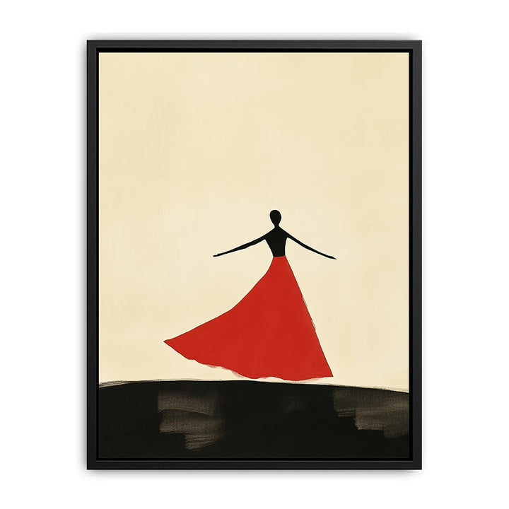 She danced  Painting